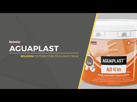 Carica e riproduci video in Gallery Viewer, All 4 In, stucco pronto universale per interni | Aguaplast