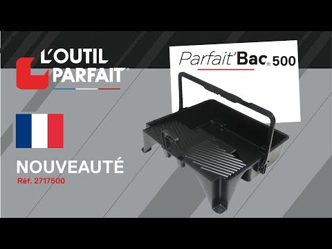 Carica e riproduci video in Gallery Viewer, Secchio - Vaschetta Parfait Bac per rulli fino a 50cm | OUTIL PARFAIT