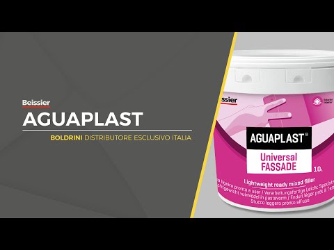 Carica e riproduci video in Gallery Viewer, Universal Fassade, stucco pronto alleggerito per esterni | Aguaplast