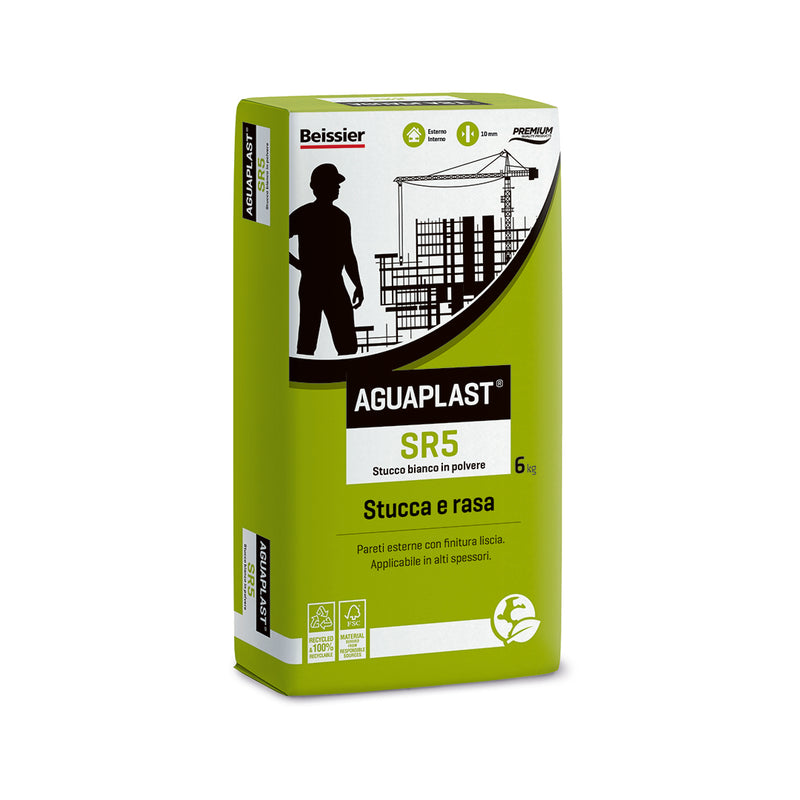 Carica immagine in Galleria Viewer, SR5, stucco per esterni liscio bianco | Aguaplast
