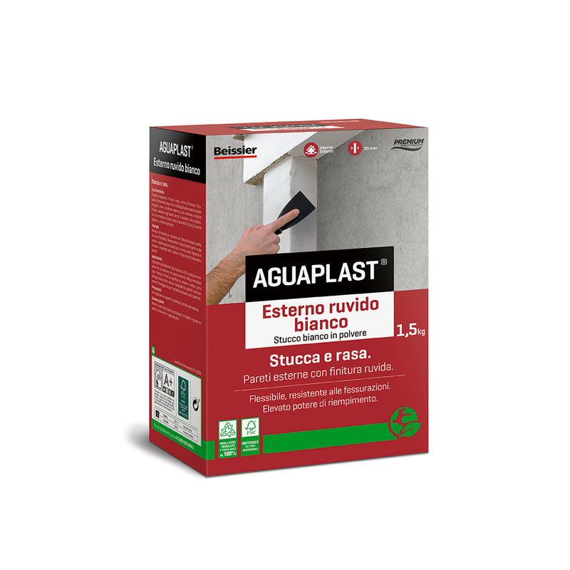 Carica immagine in Galleria Viewer, SR5, stucco per esterni ruvido bianco | Aguaplast