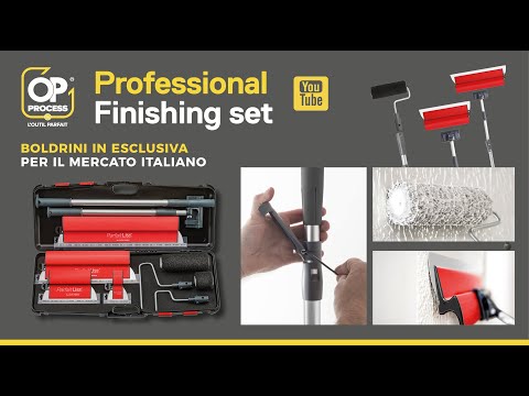 Professional finishing set, rasatura di grandi superfici | Outil Parfait