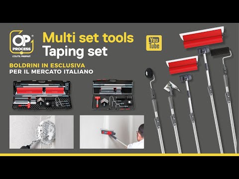 Multi tools Set, stuccatura dei giunti + rasatura lastre | Outil Parfait