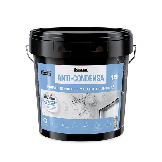 Pittura anti muffa e anti condensa Isolante Termico per Pareti Fredde  | Aguaplast
