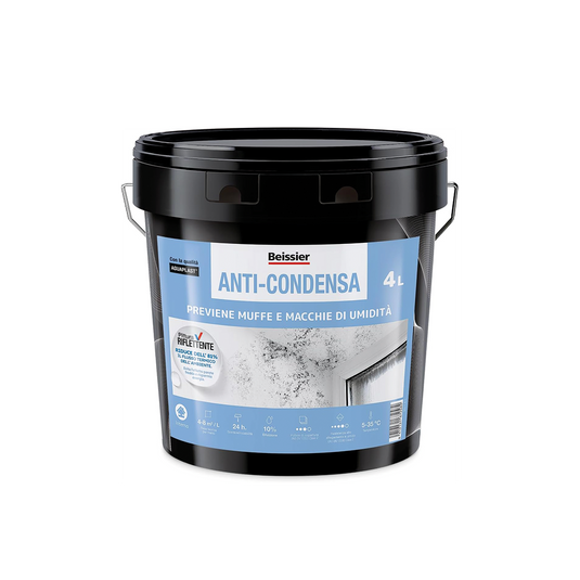 Pittura anti muffa e anti condensa Isolante Termico per Pareti Fredde  | Aguaplast