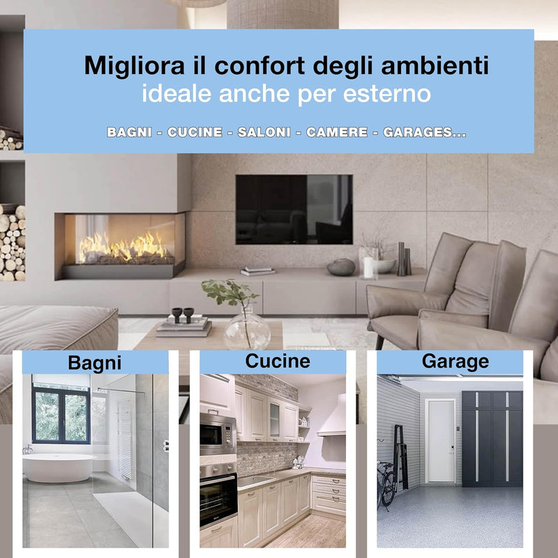 Carica immagine in Galleria Viewer, Pittura anti muffa e anti condensa Isolante Termico per Pareti Fredde  | Aguaplast
